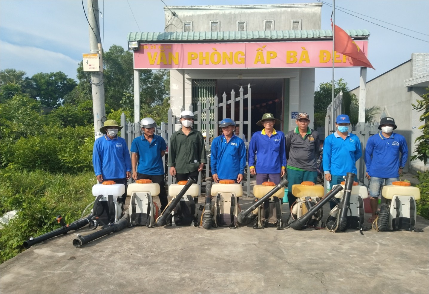 AN CƯ TỔ CHỨC PHUN HÓA CHẤT DIỆT MUỖI DIỆN RỘNG LẦN II