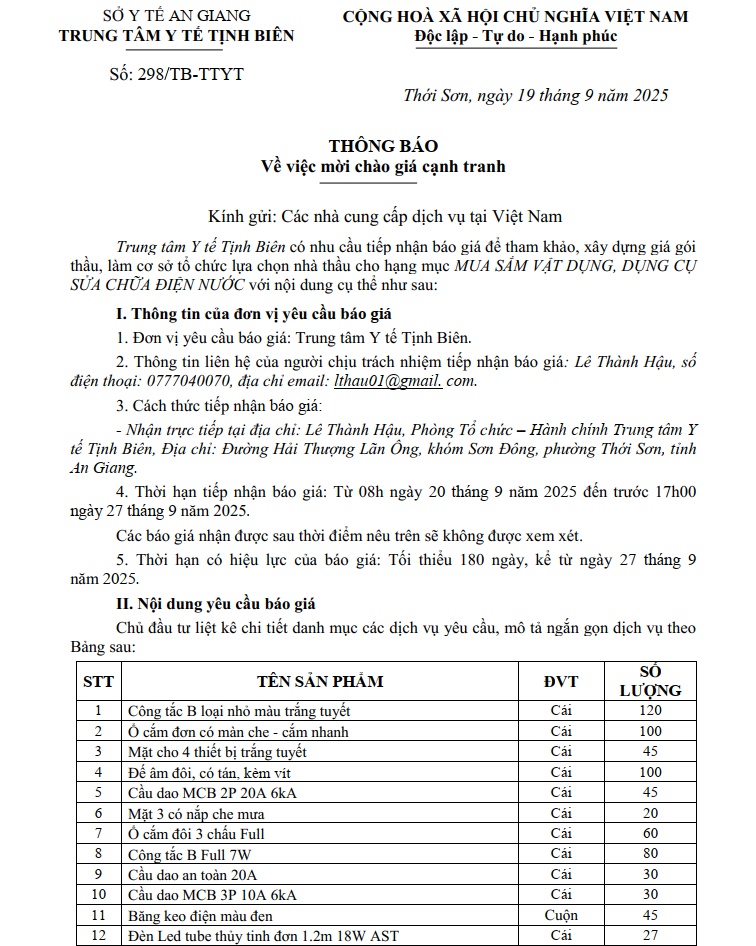điện nước 1