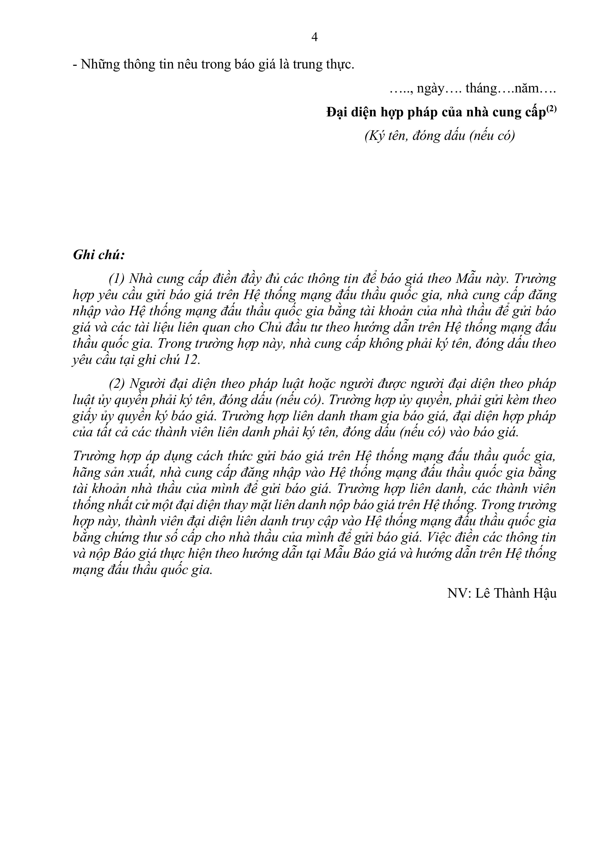 351 Thông báo mời chào giá tour du lịch Hồng Kông.signed images 3