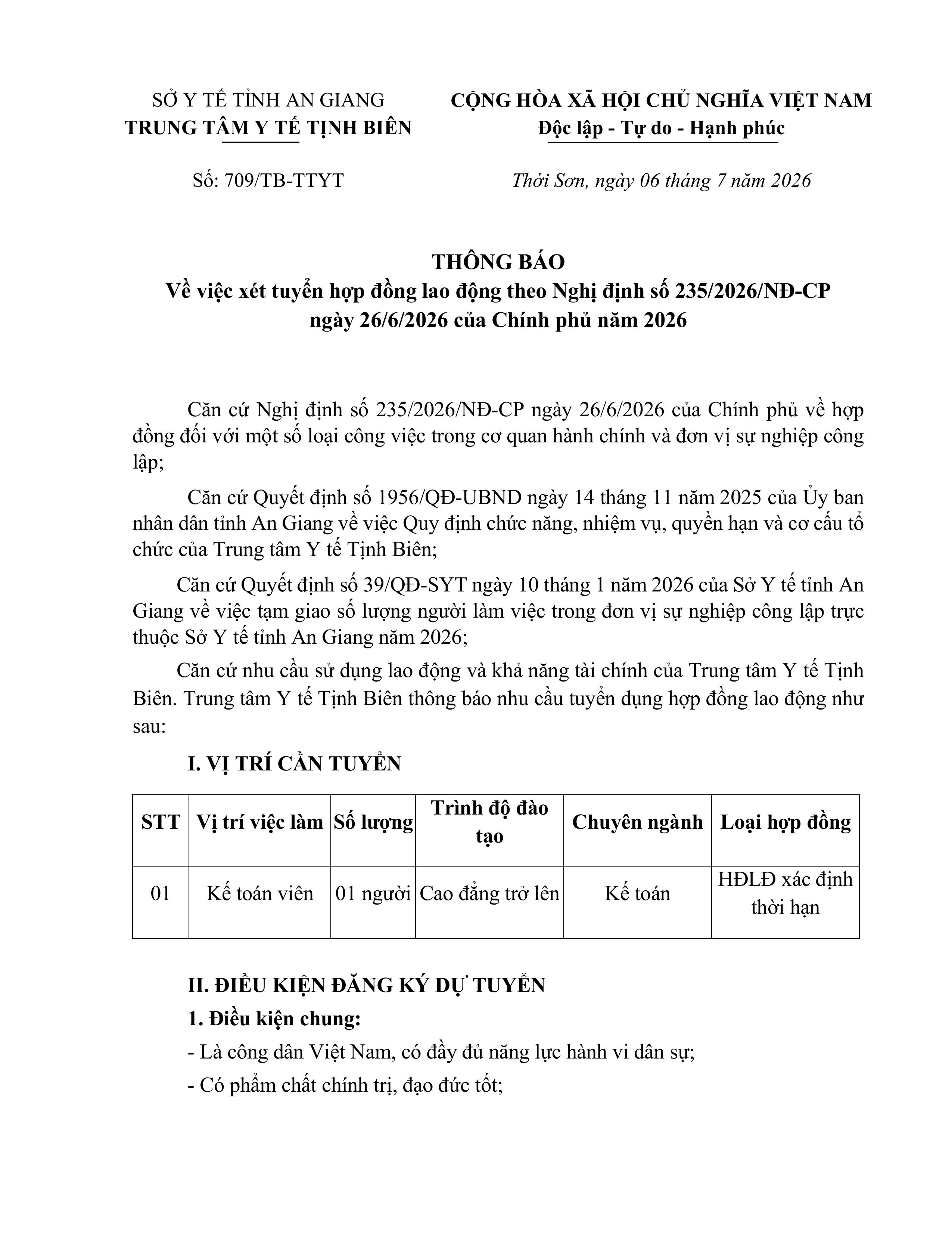 709 TTYT TỊNH BIÊN THÔNG BÁO TUYỂN DỤNG TẠI TTYT Tinh Bien day du.signed images 0