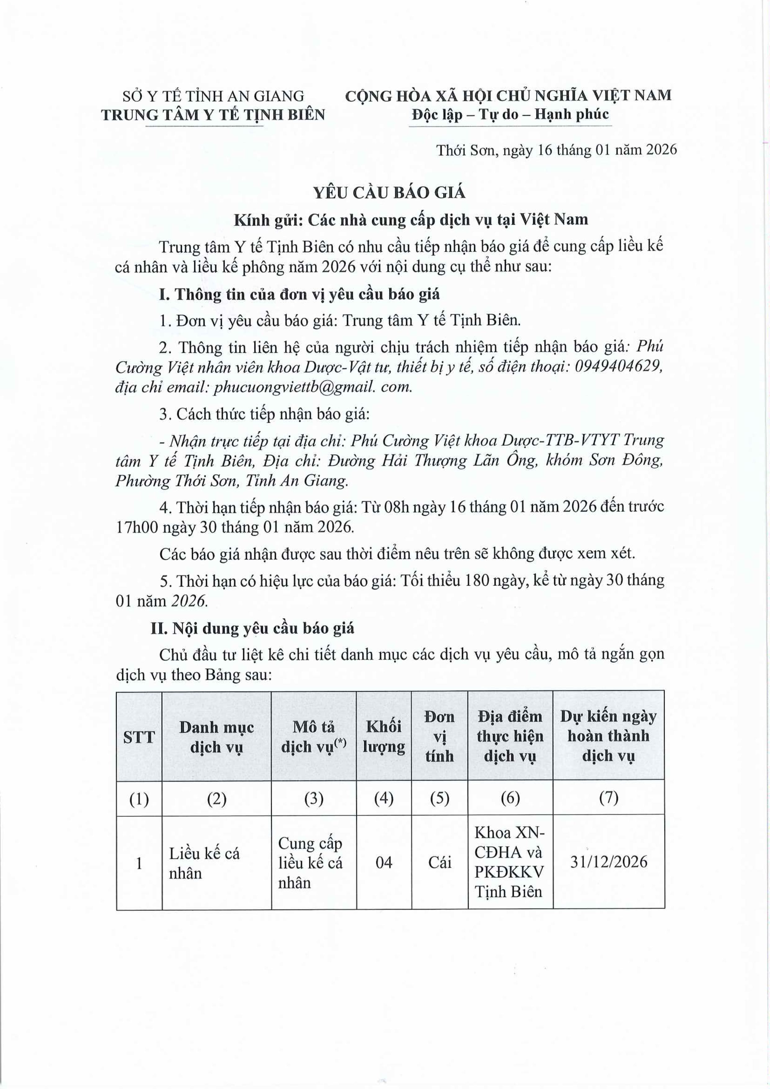 Bàng chào giá liều kế images 0