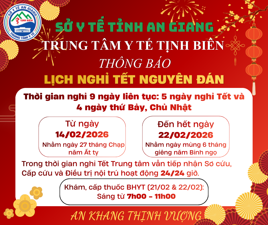 Thông báo nghỉ tết 2026