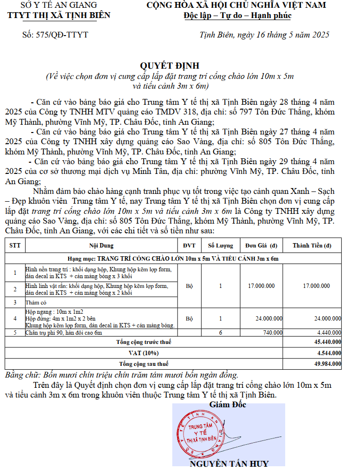 quyet dinh cong chao