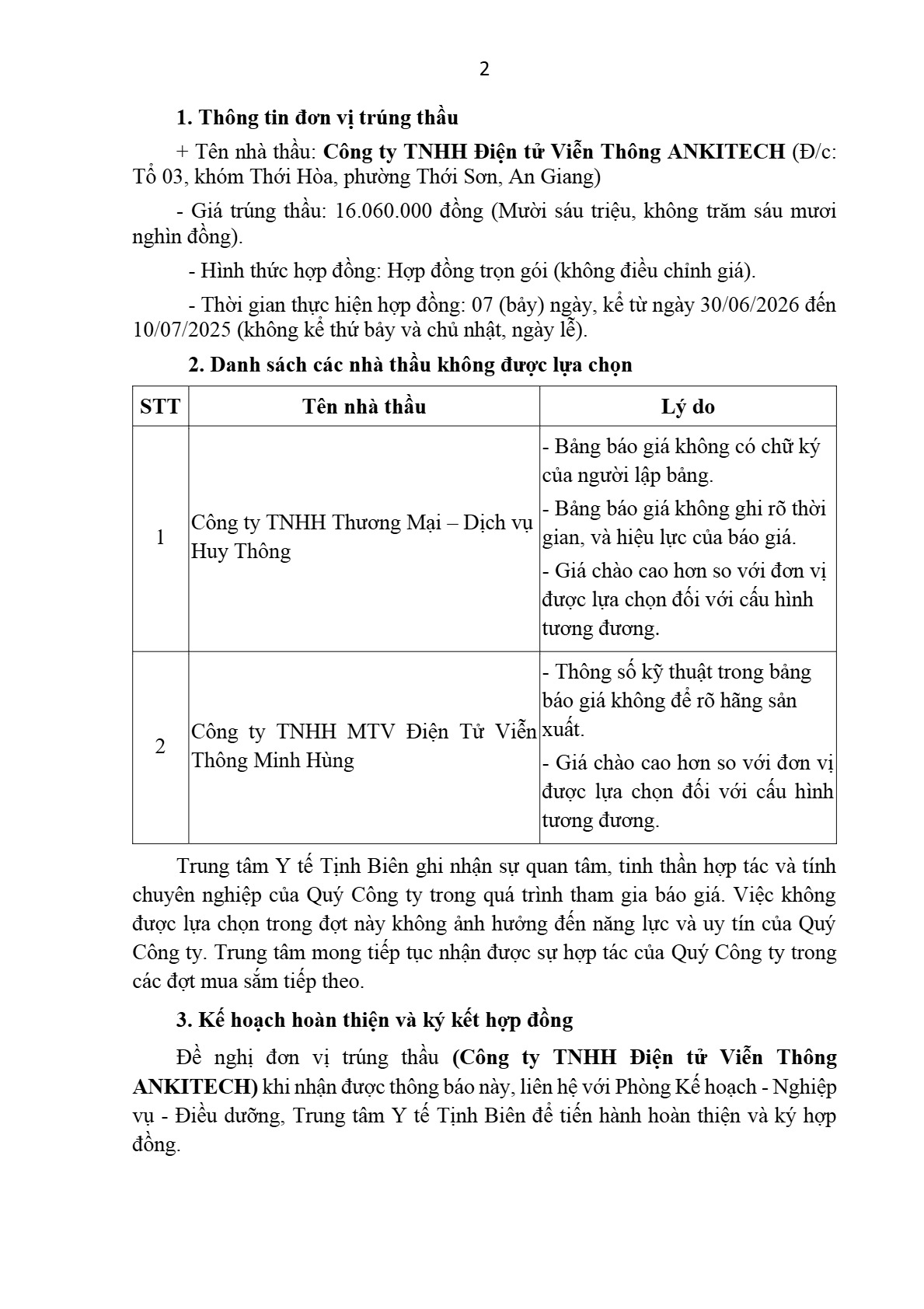 Thong bao lua chon nha thau mua sam man hinh may vi tinh page 2