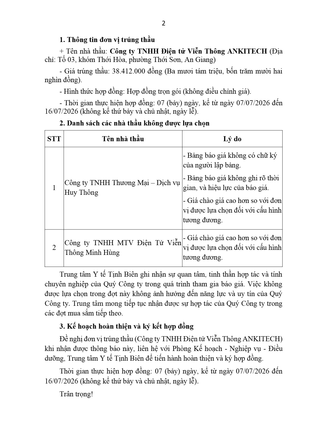 Thong bao lua chon nha thau may van tay 2